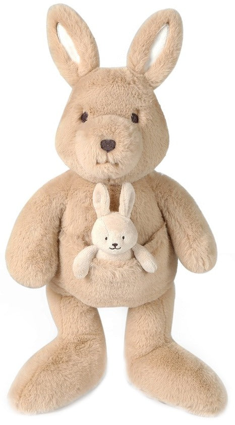 OB Designs Kip Kangaroo & Baby Joey Soft Toy (43cm)