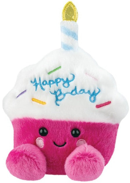 Palm Pals Sparkle Birthday Cupcake (16cm)