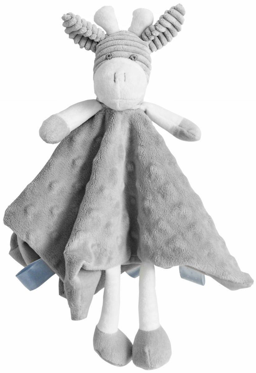 ES Kids Giraffe Comforter - Grey (30cm)