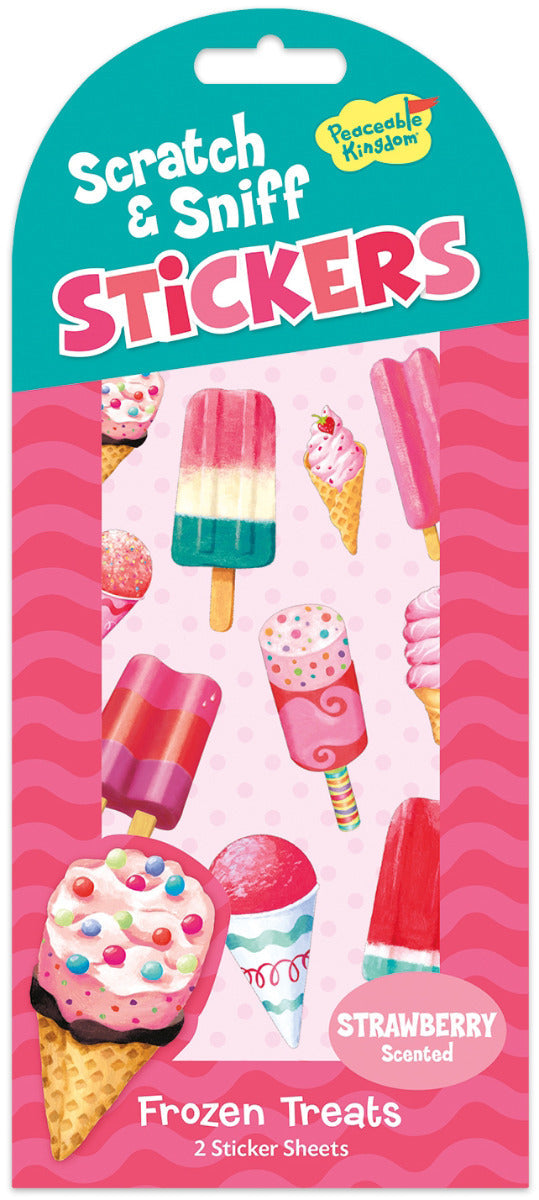 Frozen Treats Strawberry Scratch & Sniff Stickers