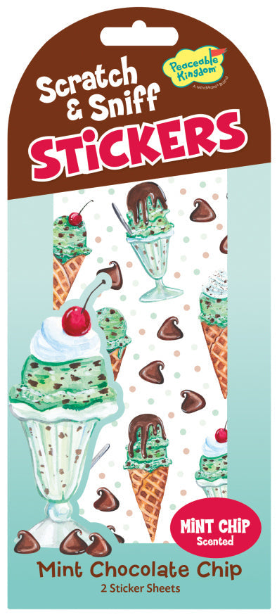 Mint Chocolate Scratch & Sniff Stickers