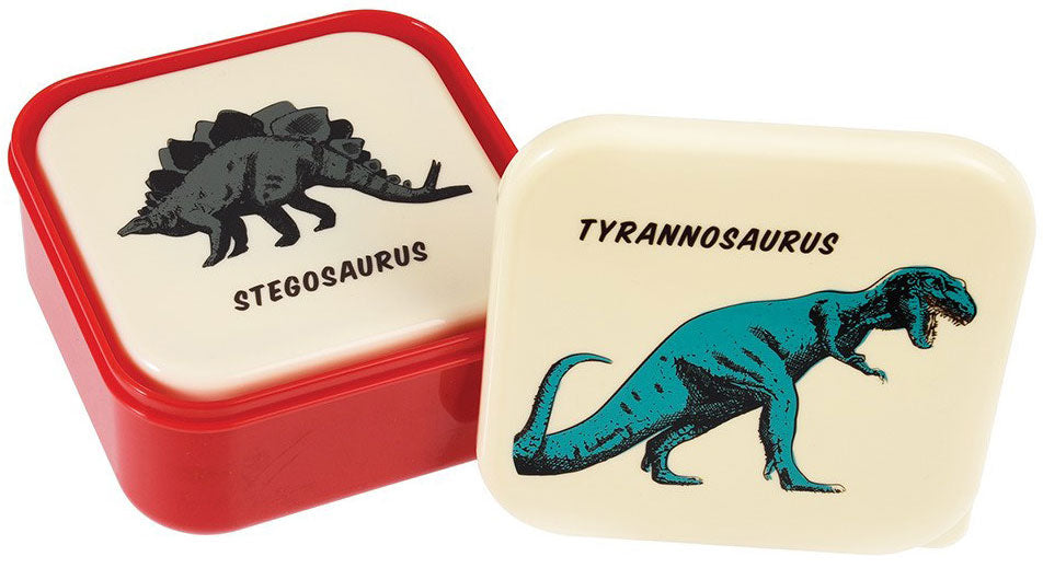 Rex London Prehistoric Land Set of 3 Snack Boxes
