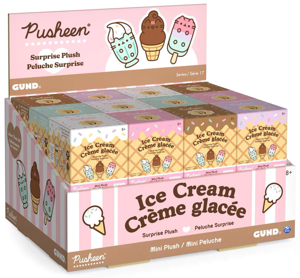 Pusheen Ice Cream Blind Box Surprise Plush (7cm)