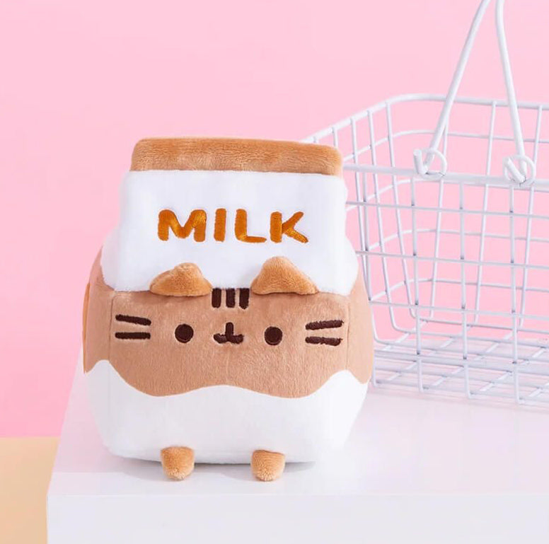 Pusheen Sips Chocolate Milk (13cm)