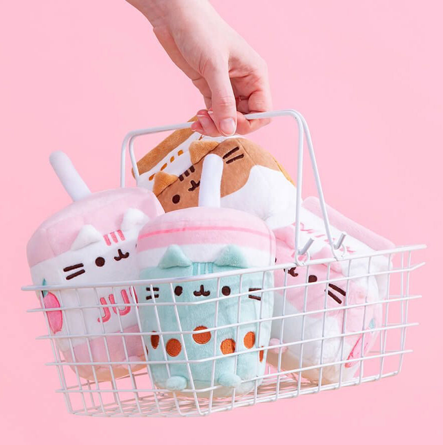 Pusheen Sips Chocolate Milk (13cm)