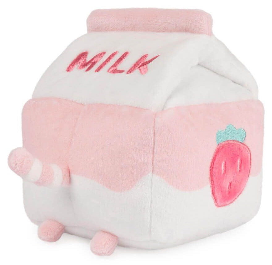 Pusheen Sips Strawberry Milk (13cm)