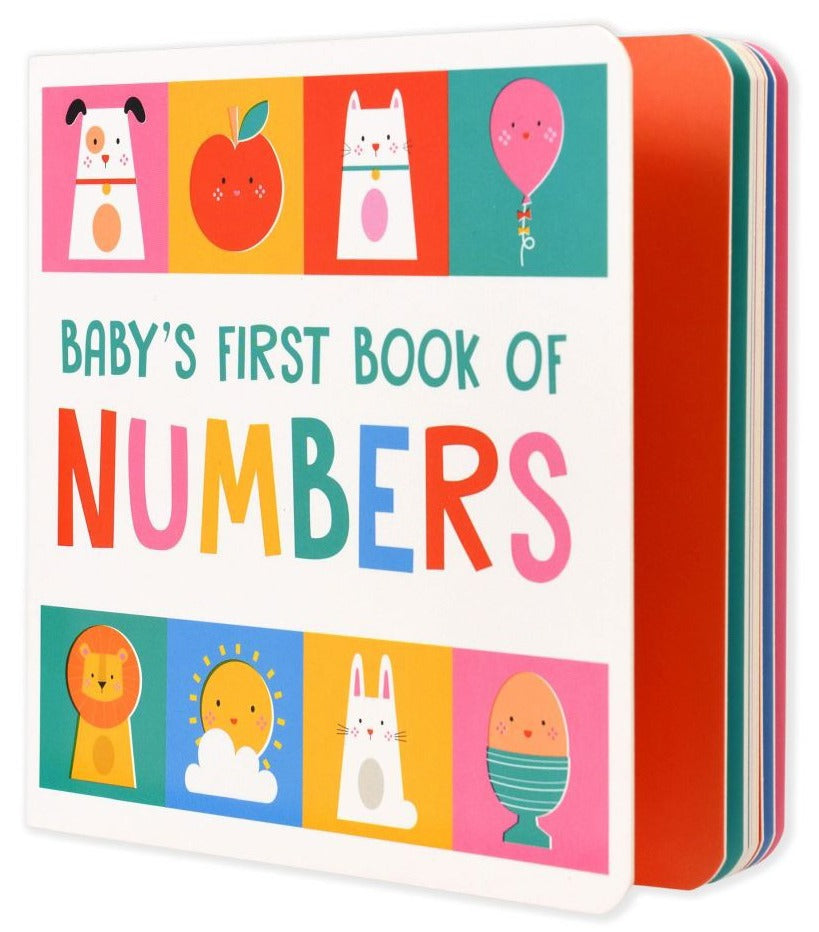 Rex London Baby's First Book of Numbers Board Book