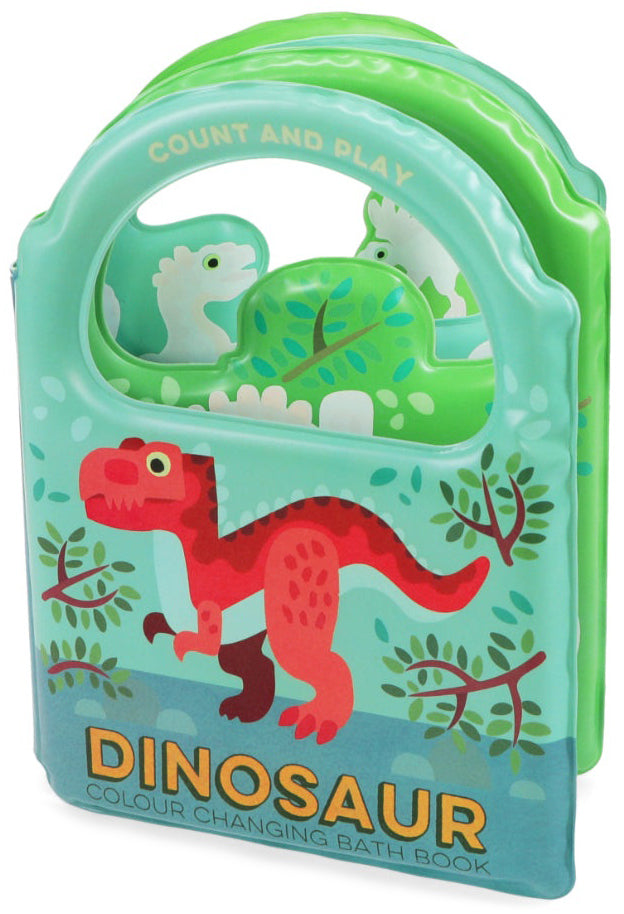 Rex London Baby Dinosaur Colour Changing Bath Book