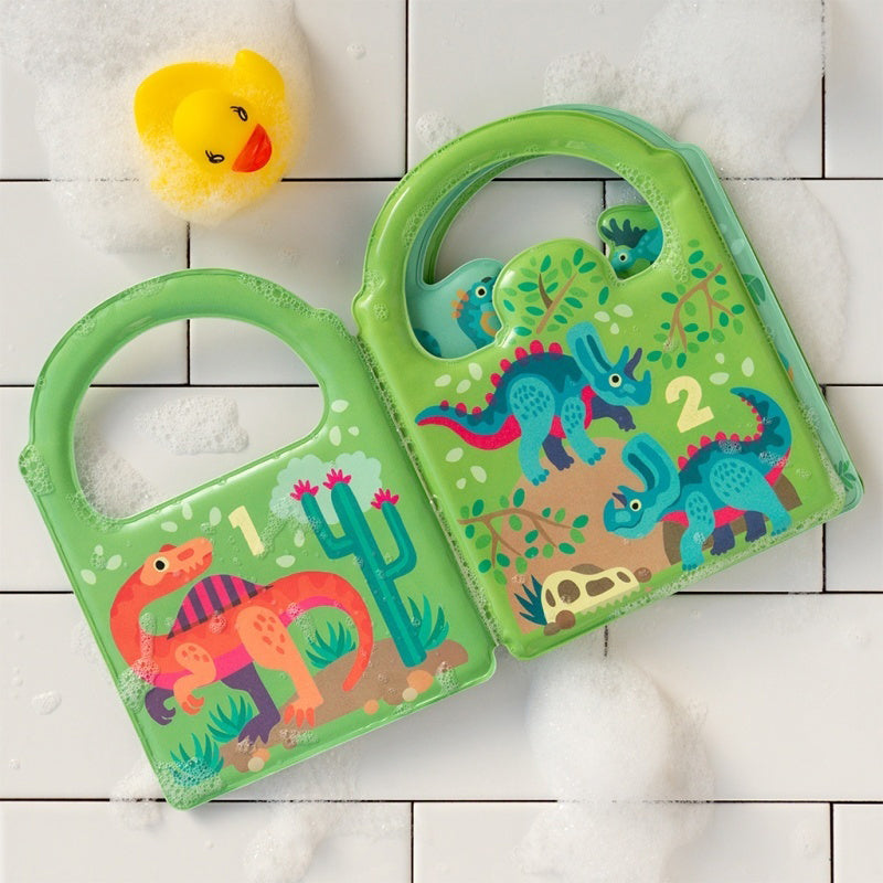 Rex London Baby Dinosaur Colour Changing Bath Book