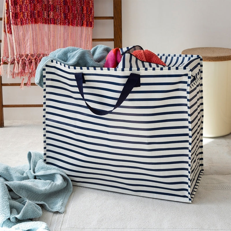 Rex London Nautical Stripes Jumbo Storage Bag