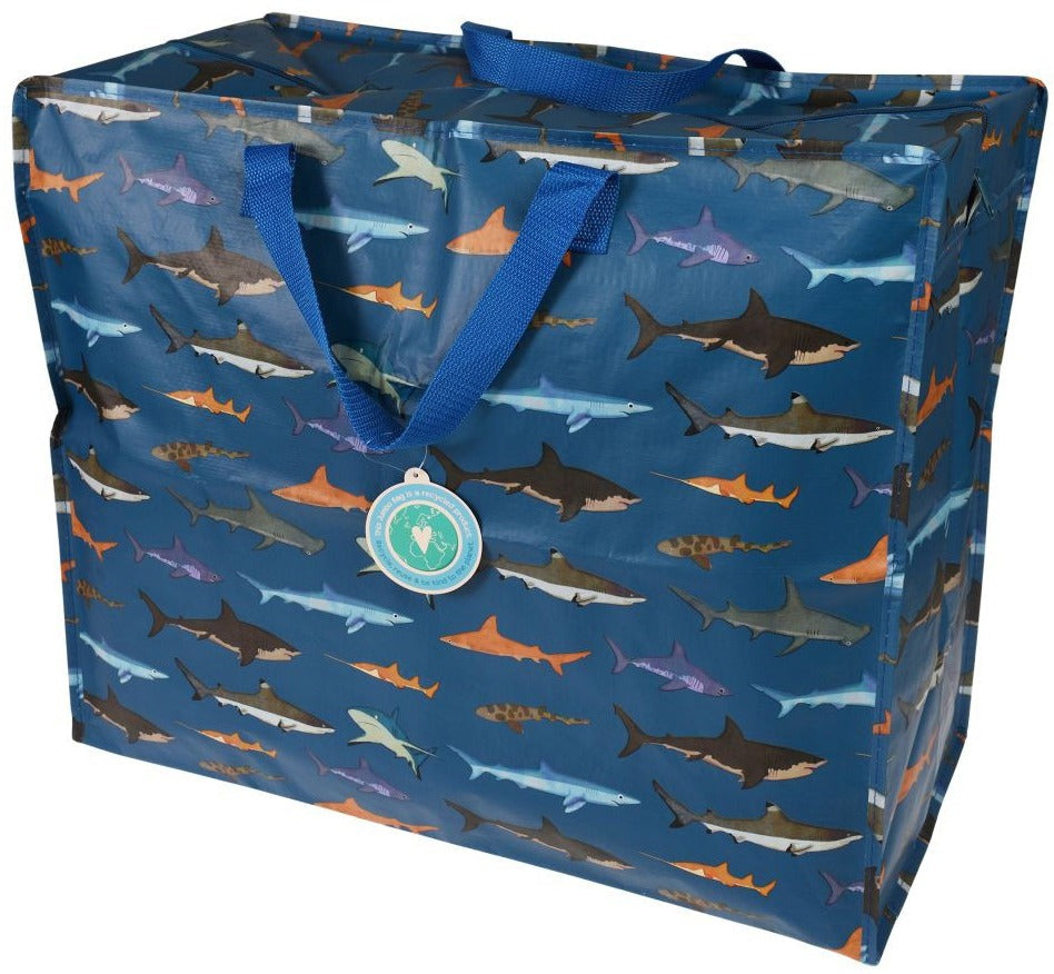 Rex London Sharks Jumbo Storage Bag