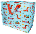 Rex London Sunny Sausage Dog Jumbo Storage Bag - Blue