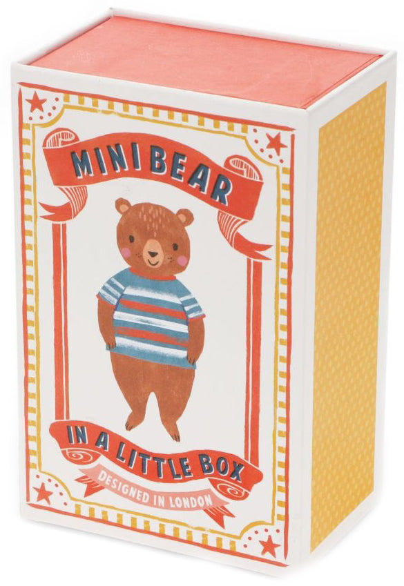 Rex London Mini Bear in a Little Box (14cm)