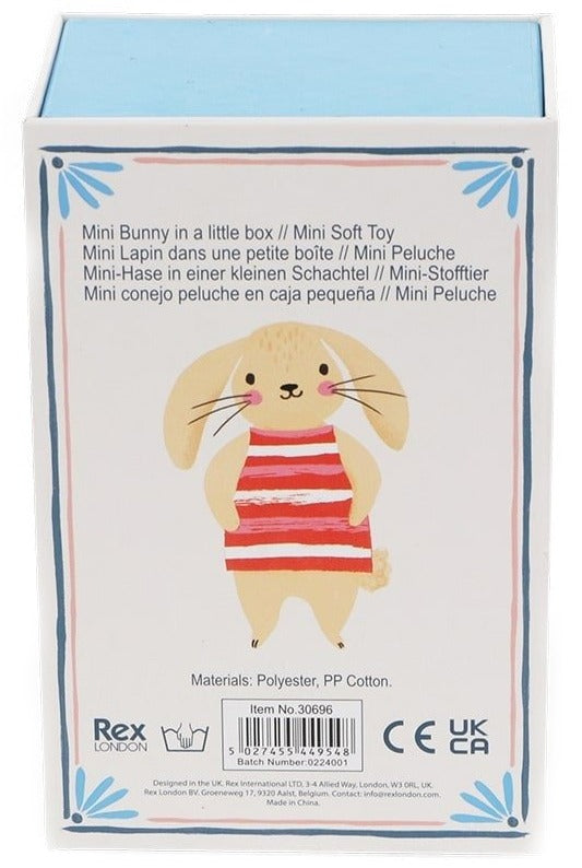 Rex London Mini Bunny in a Little Box (14cm)