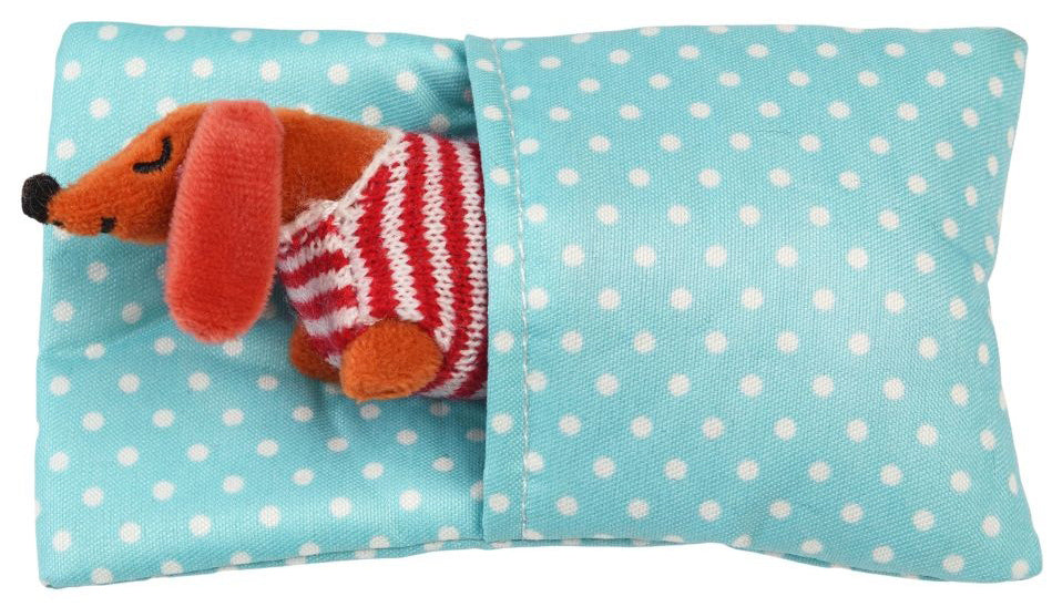 Rex London Mini Sausage Dog in a Little Box (14cm)