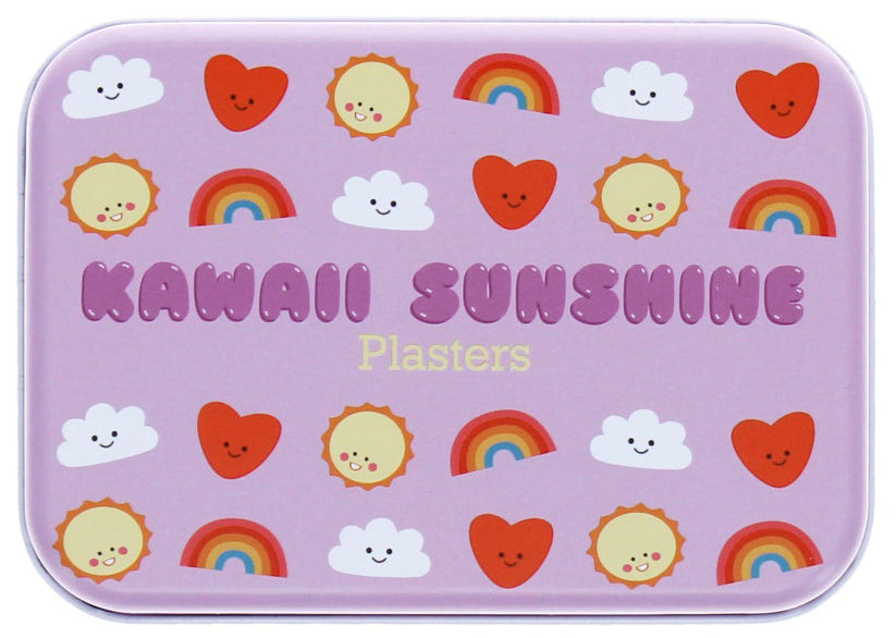 Rex London Children's Plasters in a Tin - Kawaii Sunshine