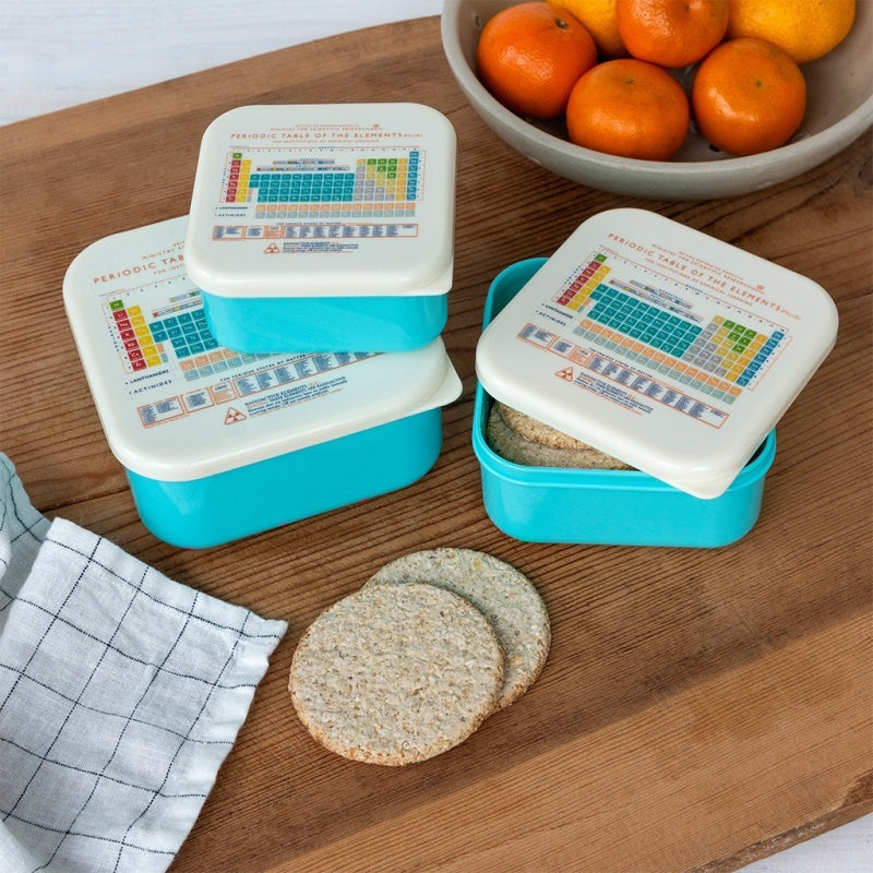 Rex London Periodic Table Set of 3 Snack Boxes