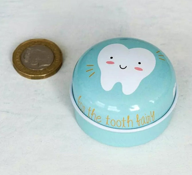 Rex London Tooth Fairy Tin - Blue