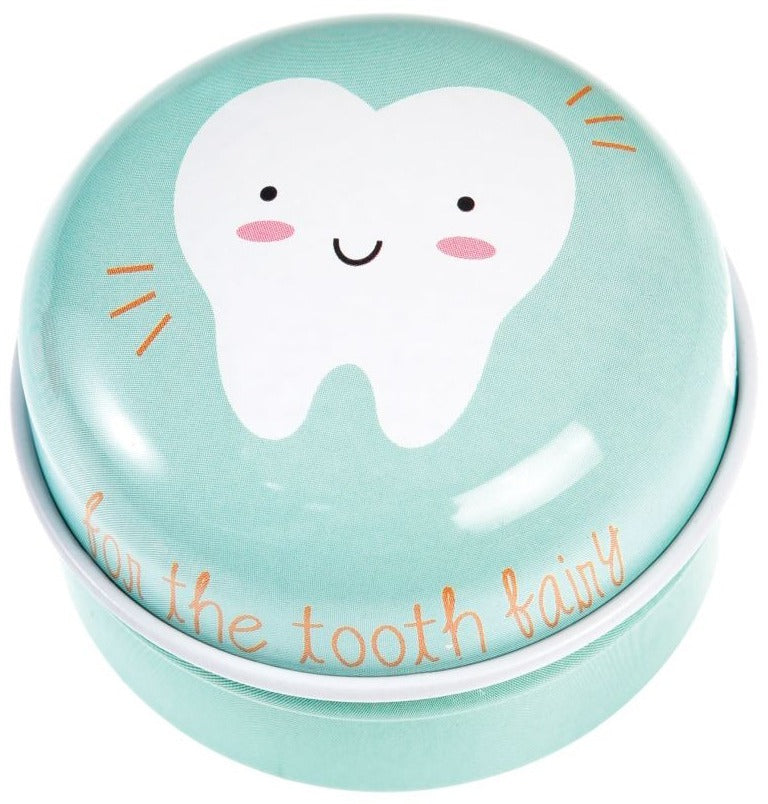 Rex London Tooth Fairy Tin - Blue