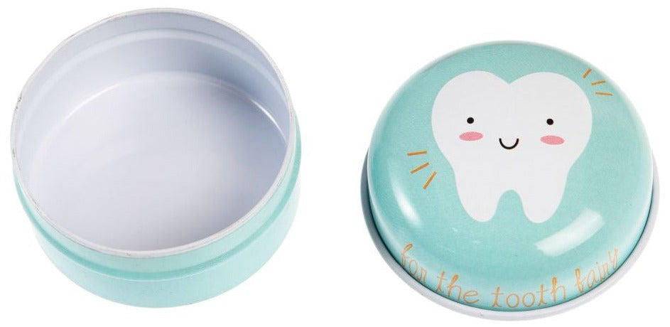 Rex London Tooth Fairy Tin - Blue