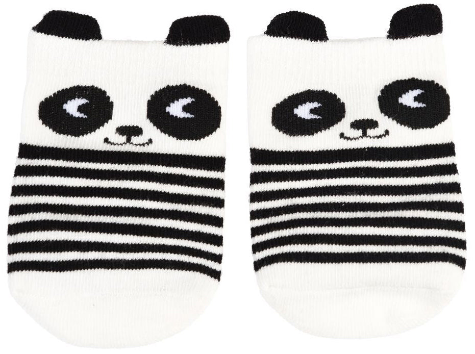 Rex London Organic Cotton Baby Socks - Miko the Panda