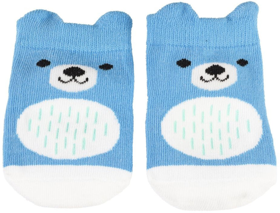 Rex London Organic Cotton Baby Socks - Bruno the Bear