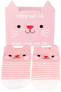 Rex London Organic Cotton Baby Socks - Cookie the Cat