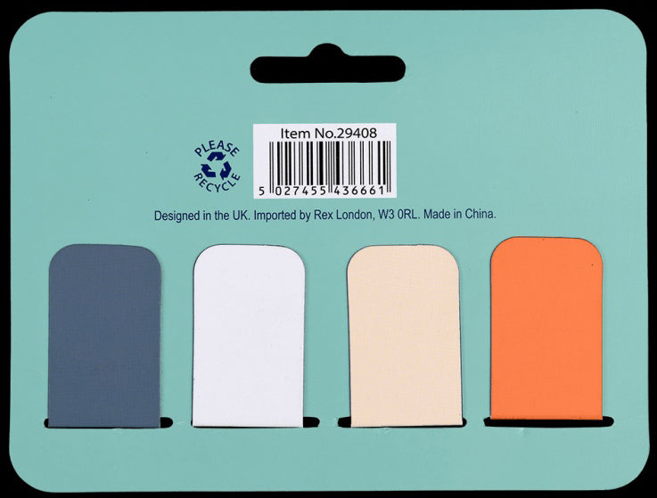 Rex London Set of 4 Magnetic Cat Bookmarks