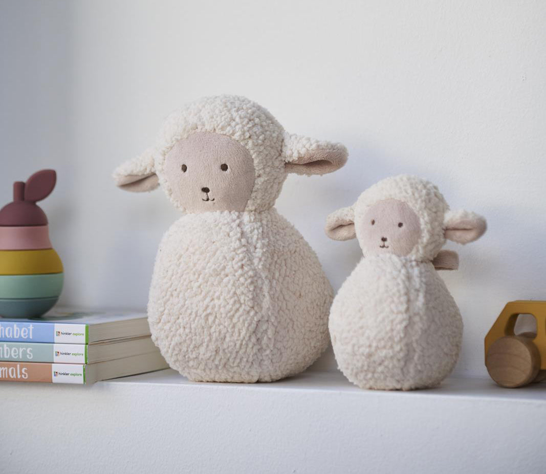Nana Huchy Roly Poly Sophie Sheep Rattle (14cm)