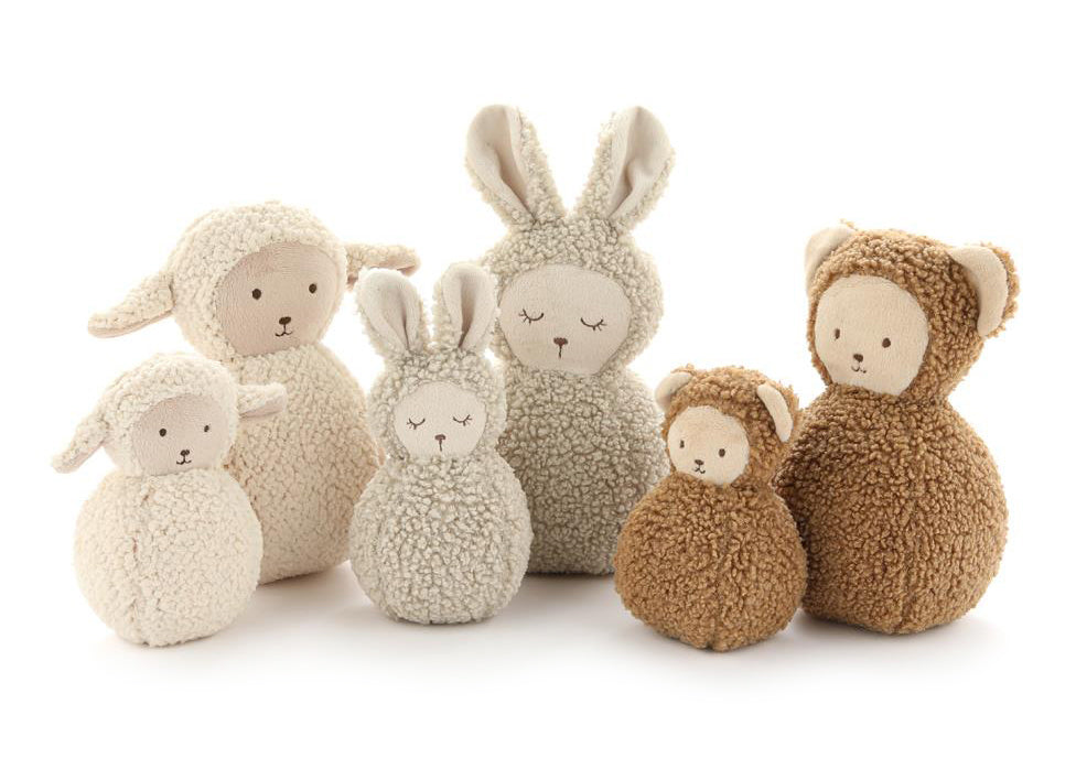 Nana Huchy Roly Poly Sonny Bunny Rattle (18cm)