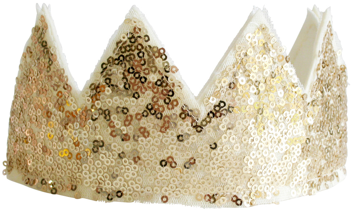 Alimrose Sequin Crown - Gold