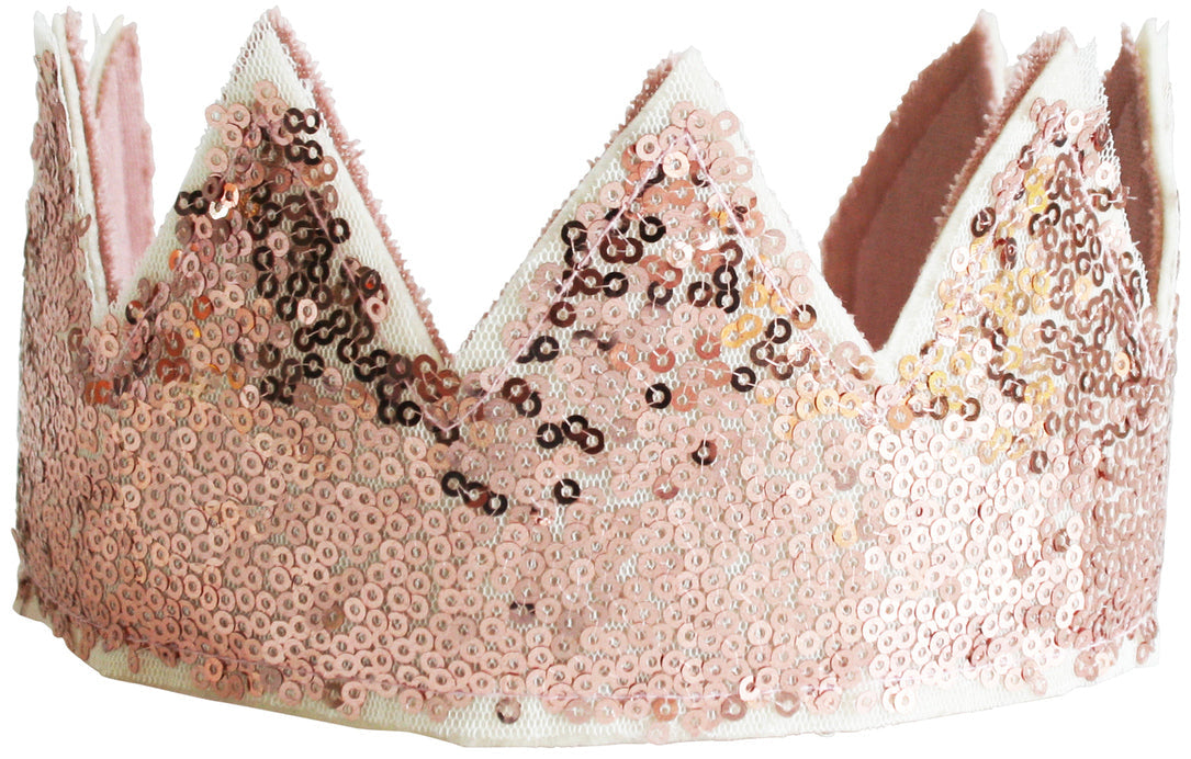 Alimrose Sequin Crown - Rose Gold