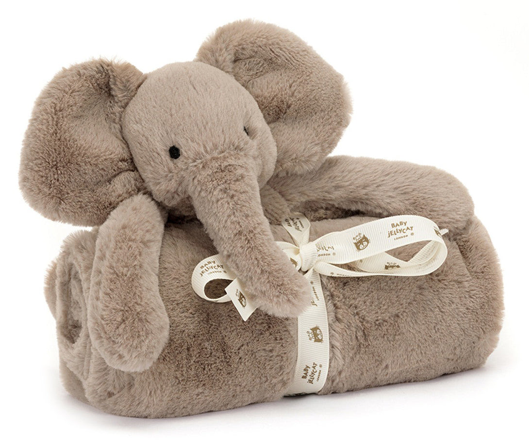 Jellycat Luxe Smudge Elephant Blankie (70cm)