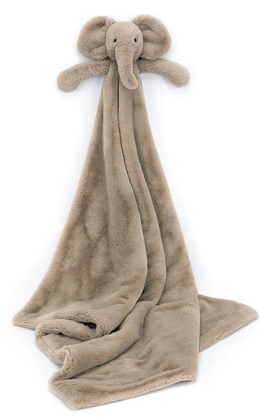 Jellycat Luxe Smudge Elephant Blankie (70cm)