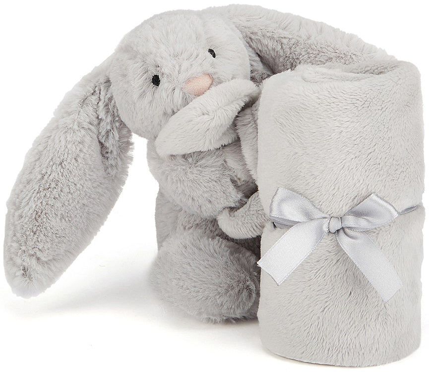 Jellycat Bashful Silver Bunny Soother