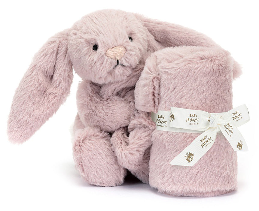 Jellycat Bashful Luxe Rosa Bunny Soother