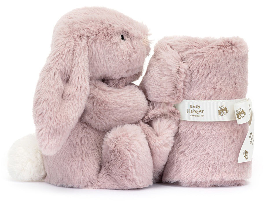 Jellycat Bashful Luxe Rosa Bunny Soother
