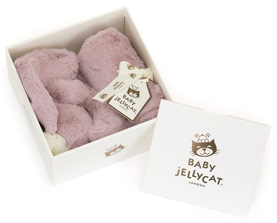 Jellycat Bashful Luxe Rosa Bunny Soother