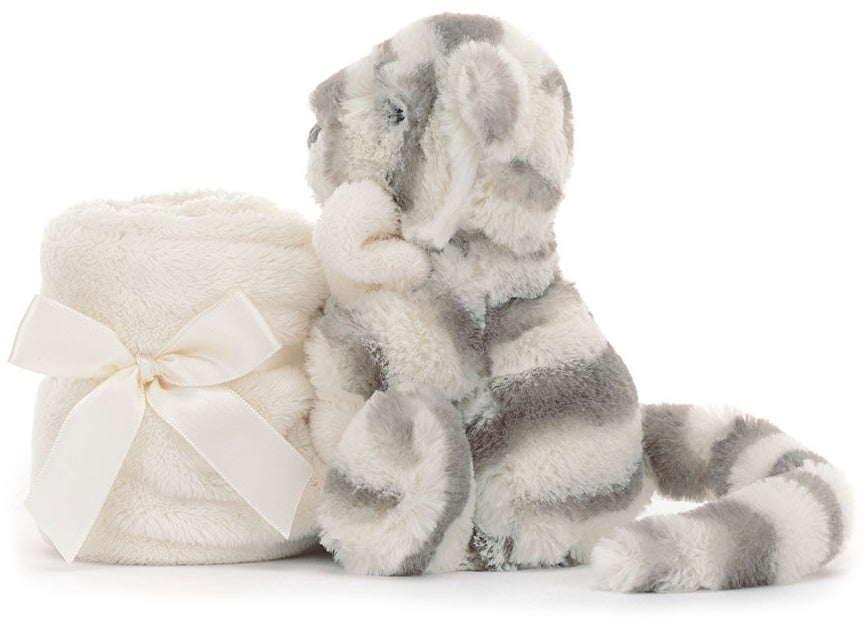 Jellycat Bashful Snow Tiger Soother
