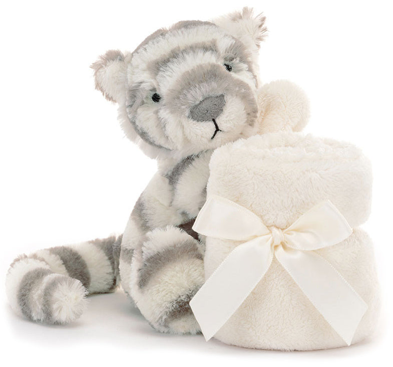 Jellycat Bashful Snow Tiger Soother