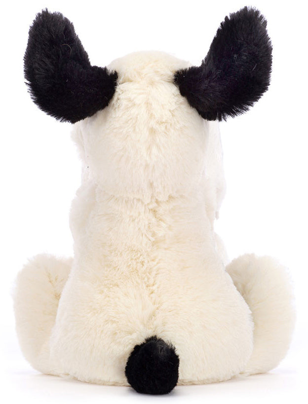 Jellycat Bashful Black & Cream Puppy Soother