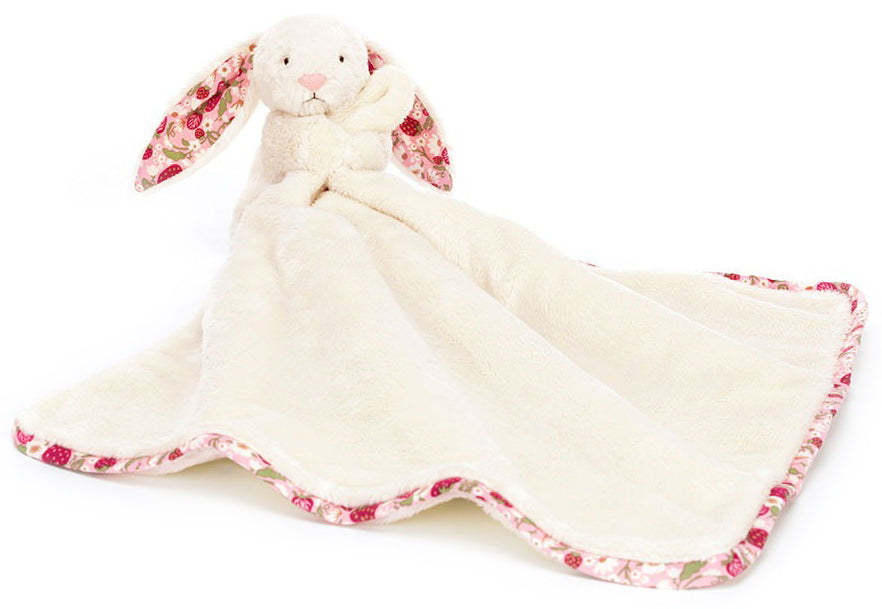 Jellycat Bashful Blossom Cream Bunny Berry Soother