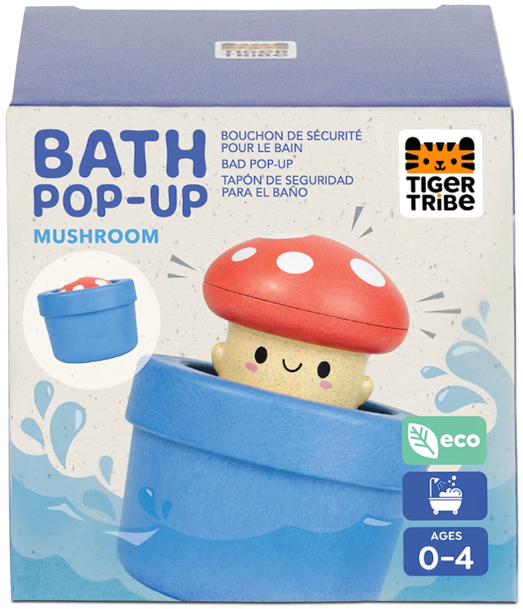 Tiger Tribe Bath Pop-Up - Mushroom