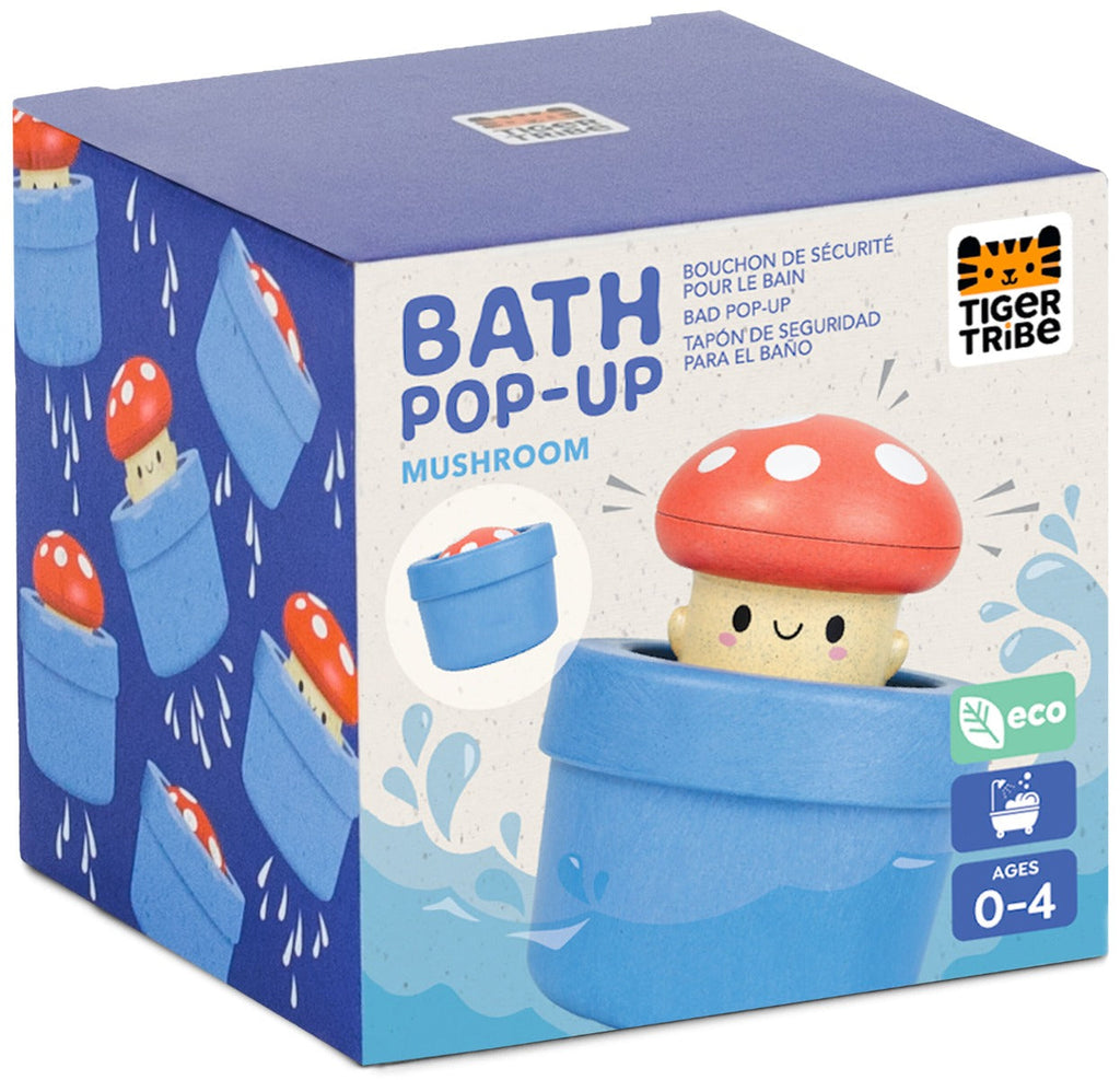 Tiger Tribe Bath Pop-Up - Mushroom
