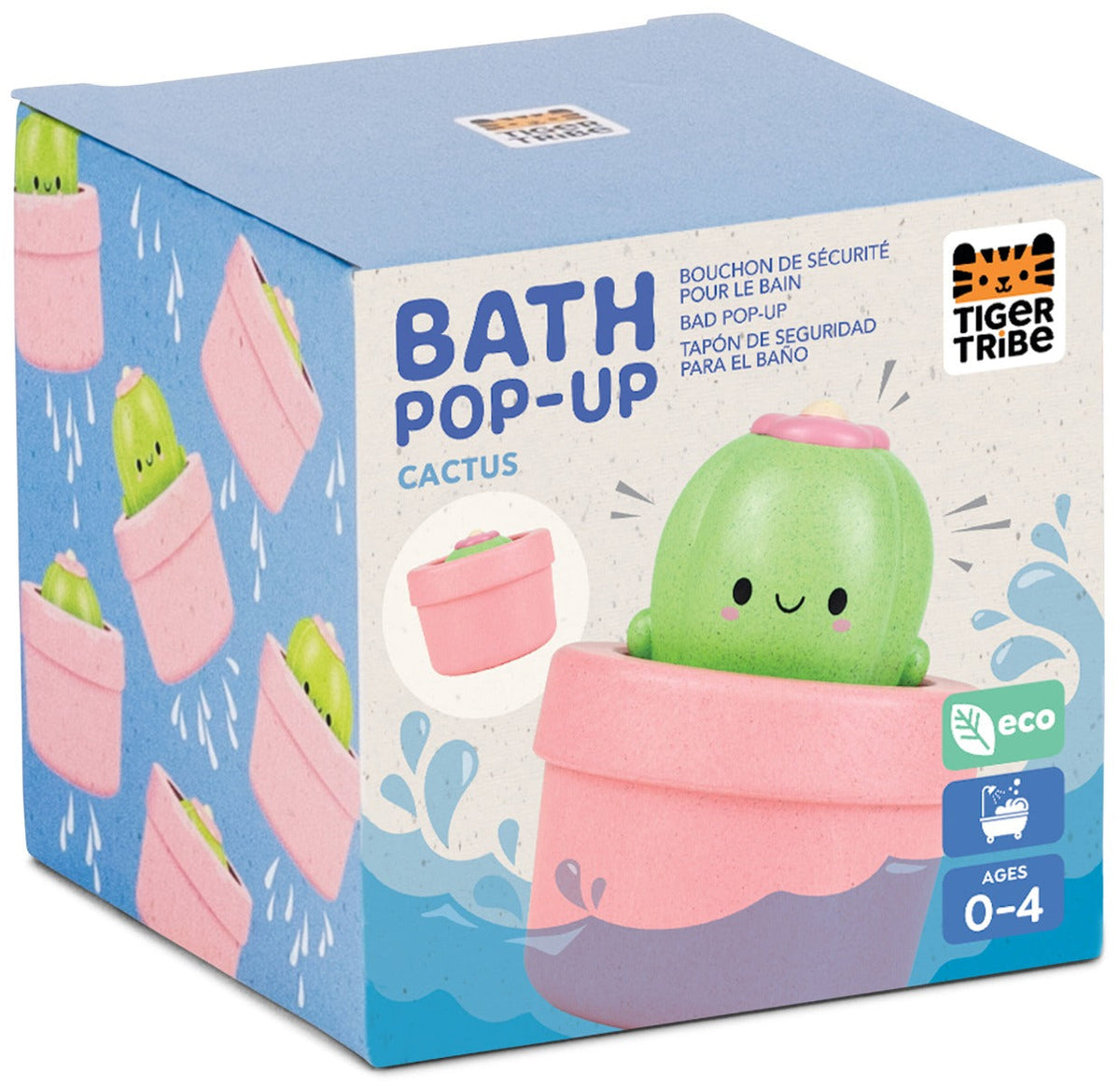 Tiger Tribe ECO Bath Pop-Up - Cactus