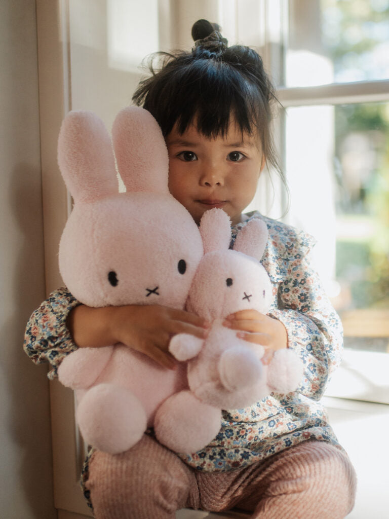 Miffy Plush Sitting Terry - Light Pink (23cm)