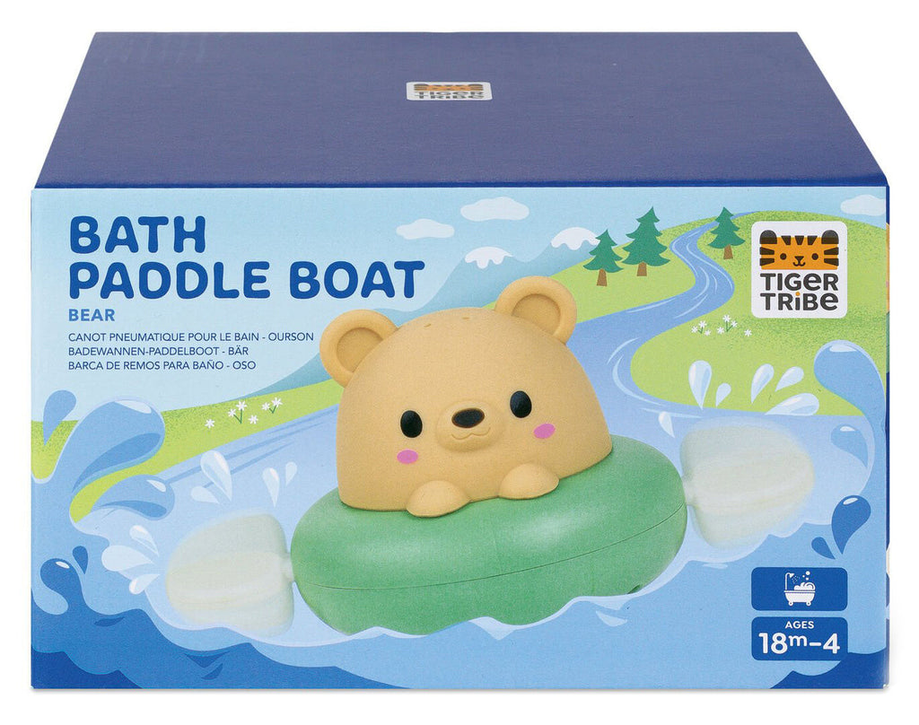 Tiger Tribe Bath Paddle Boat - Bear