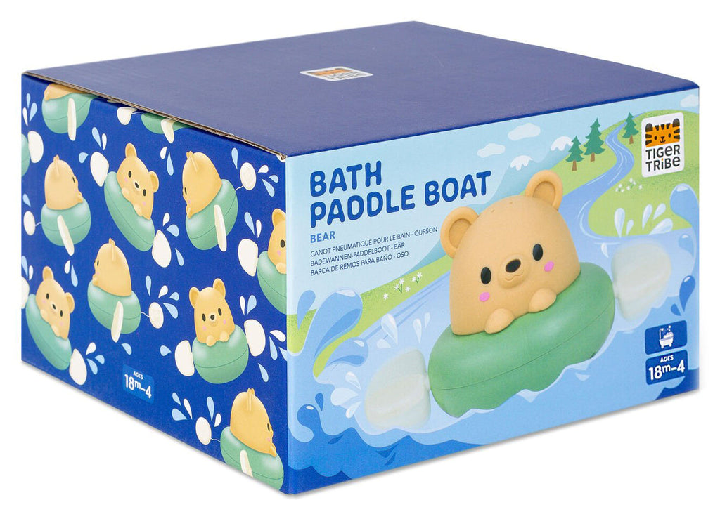 Tiger Tribe Bath Paddle Boat - Bear