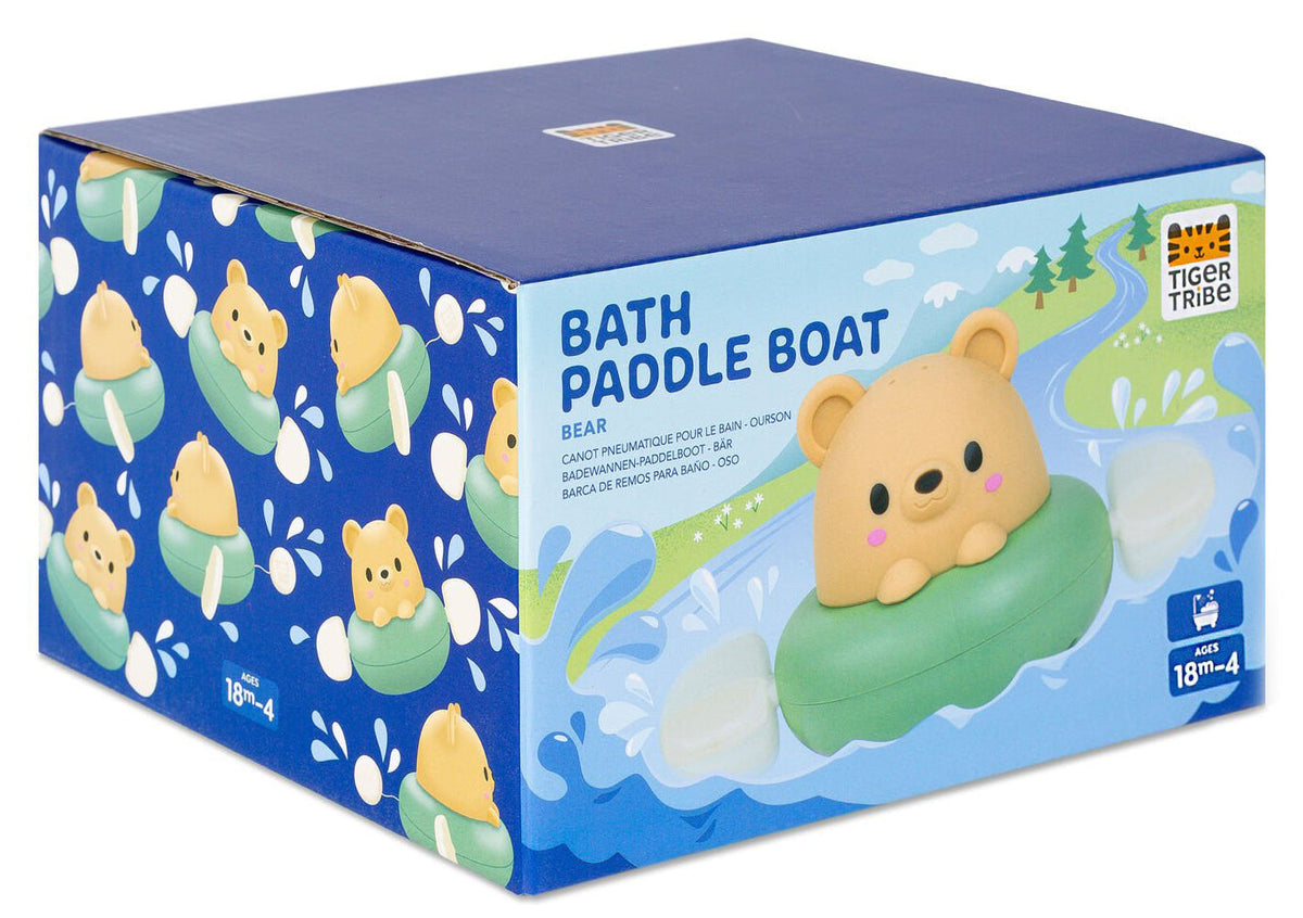 Tiger Tribe Bath Paddle Boat - Bear