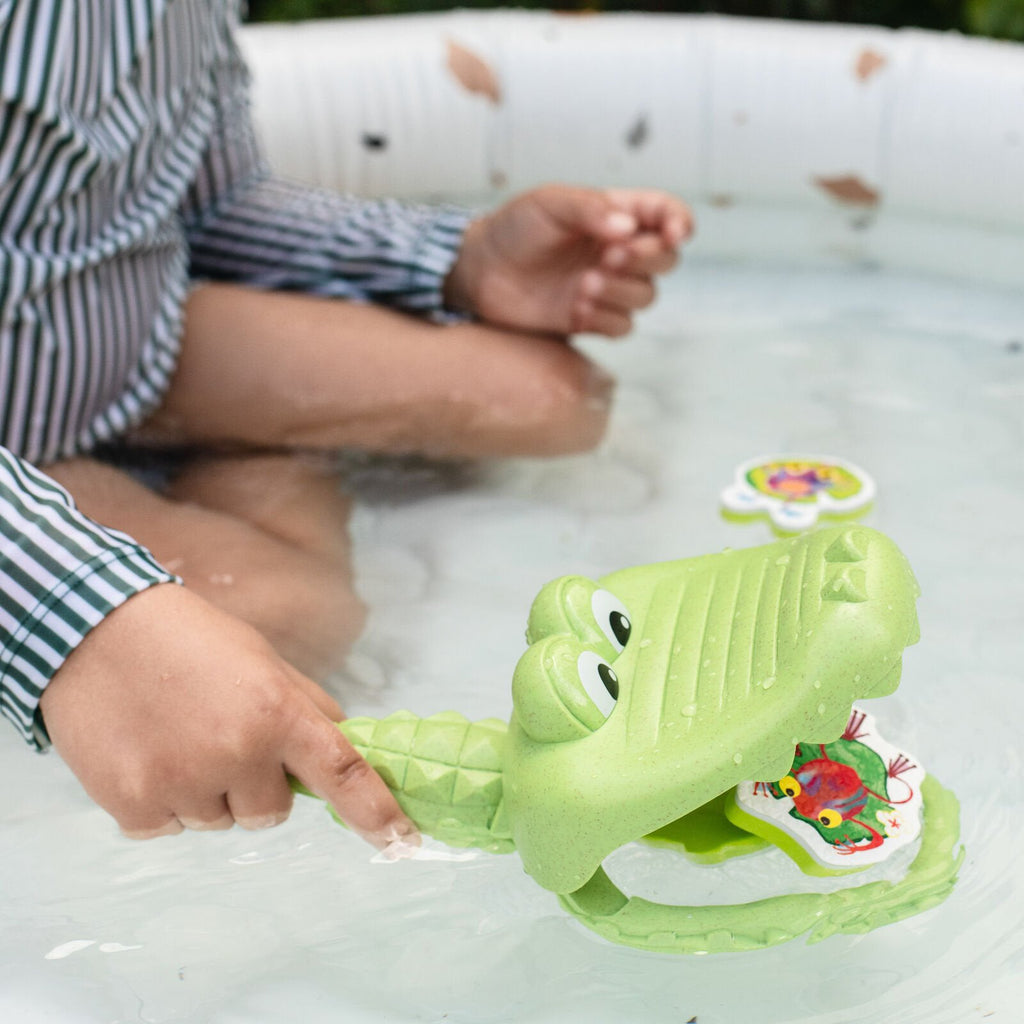 Tiger Tribe ECO Croc Chasey - Catch a Frog Bath Toy